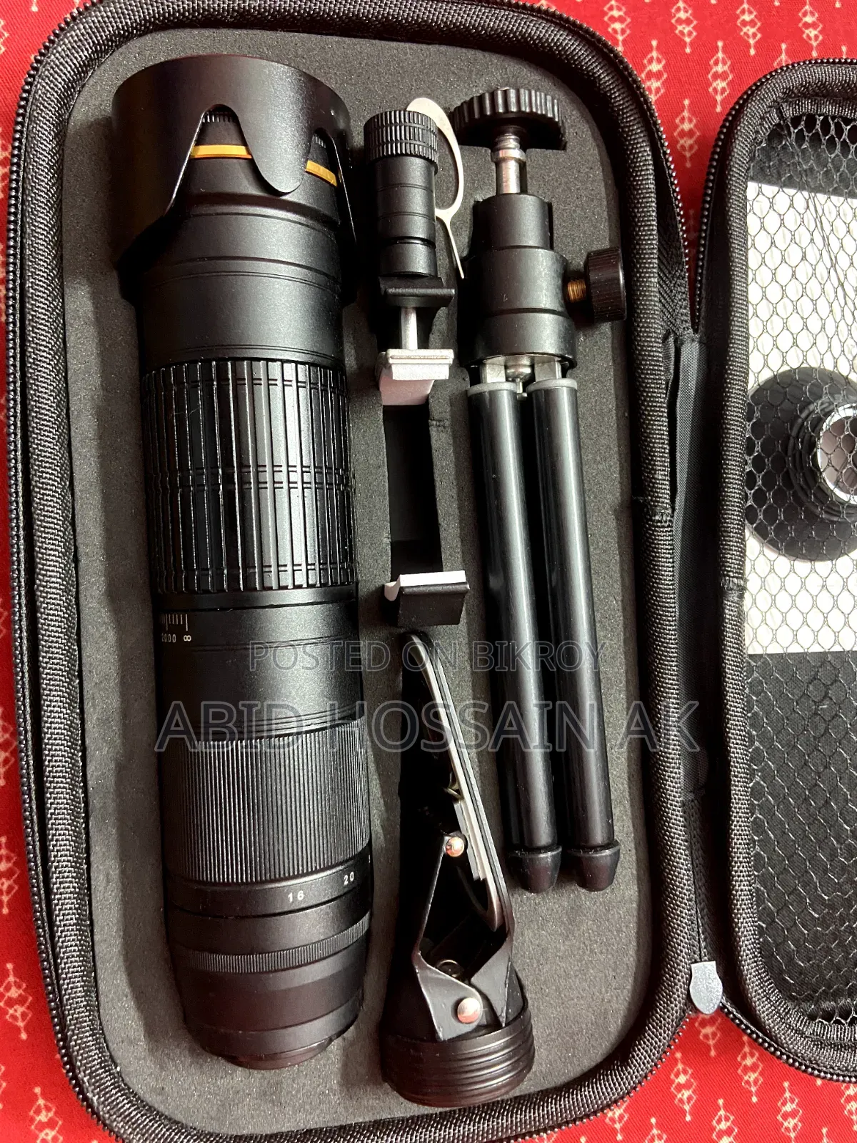 Telephoto Lens HX 16×35 Zoom Cellphone Lens Kit
