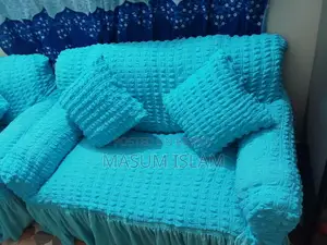 New 2+1 Sofa for Sale with Turkish Fabric Cover and Foam Cushions