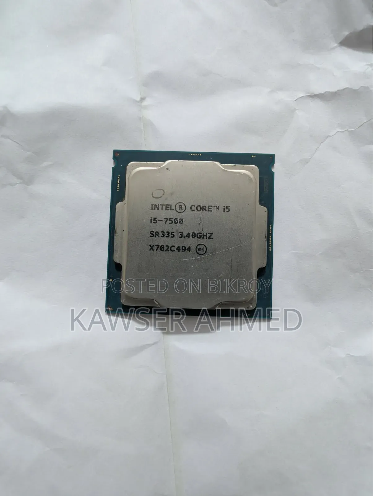 Intel Core I5-7500 Processor 7th Gen