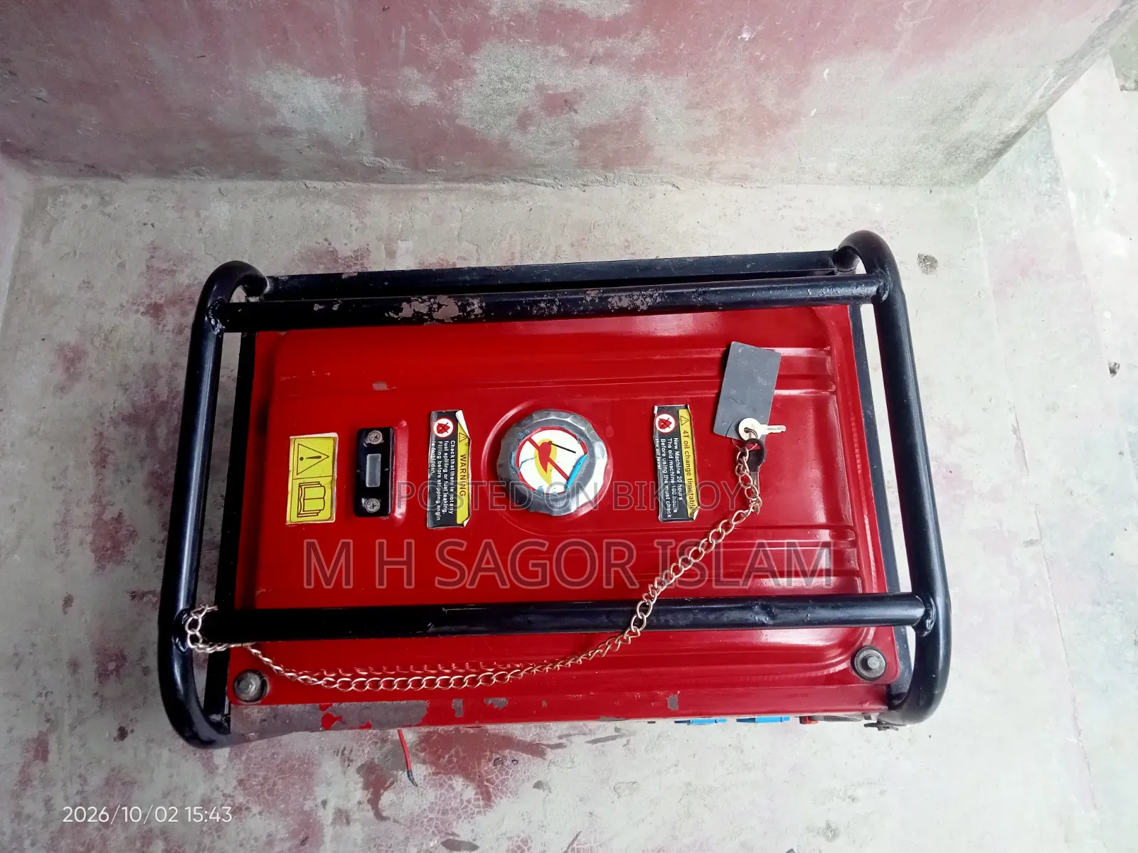 A very nice generator, I used to use it in the chicken coop,