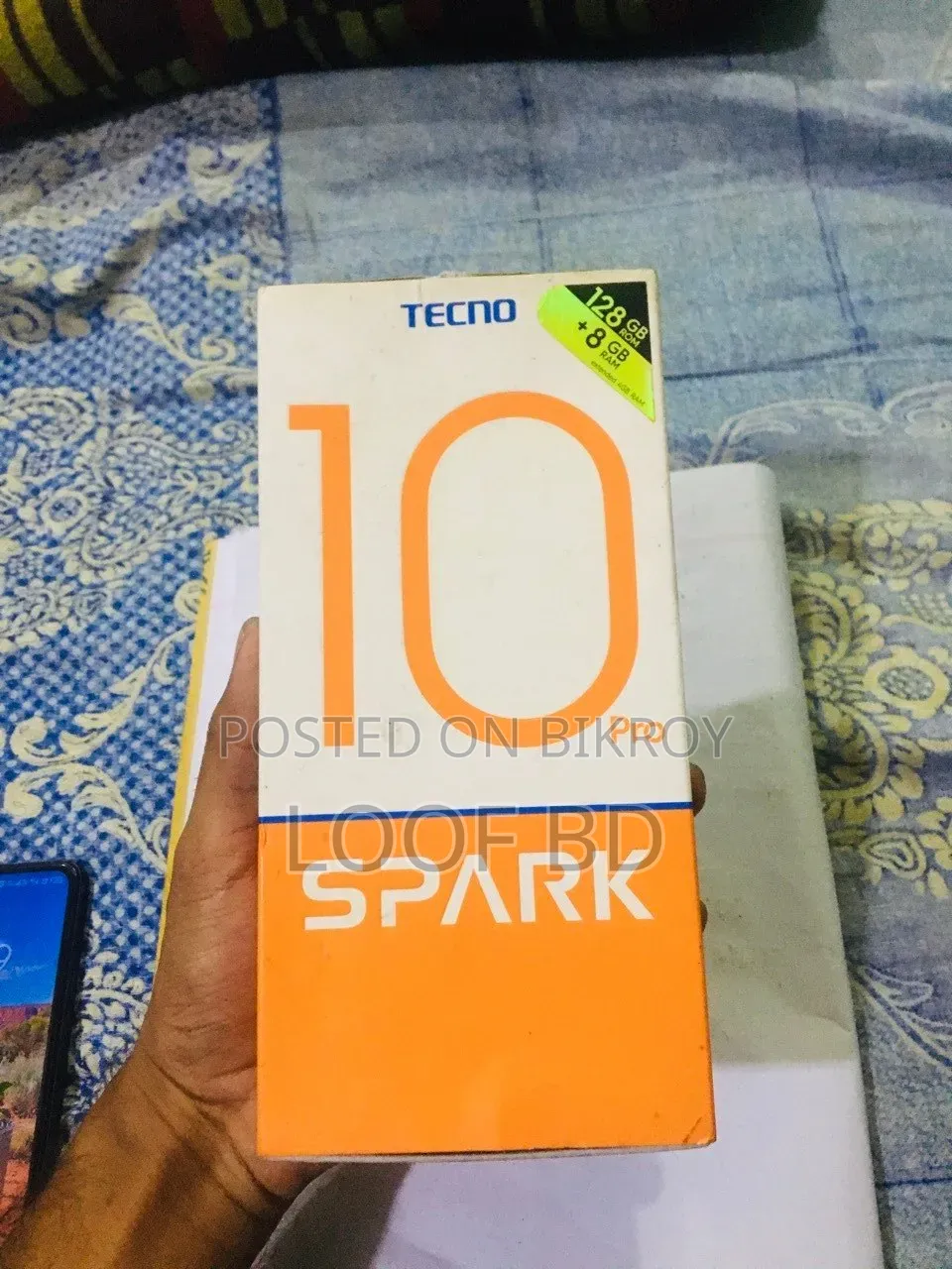 টেকনো স্পার্ক ১০ প্রো ১২৮ জিবি ব্ল্যাক
