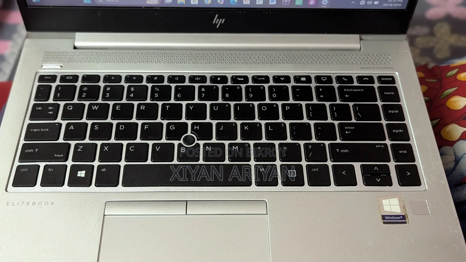 Laptop HP EliteBook 840 G6 16GB RAM Intel Core i7 256GB SSD