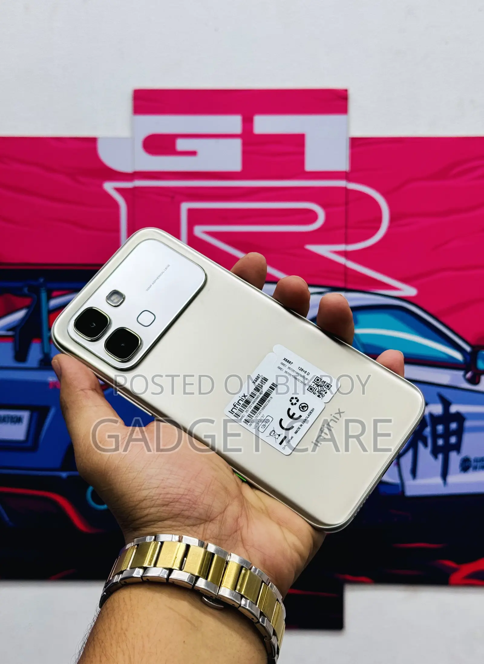 Infinix Note Edge 128 GB Silver