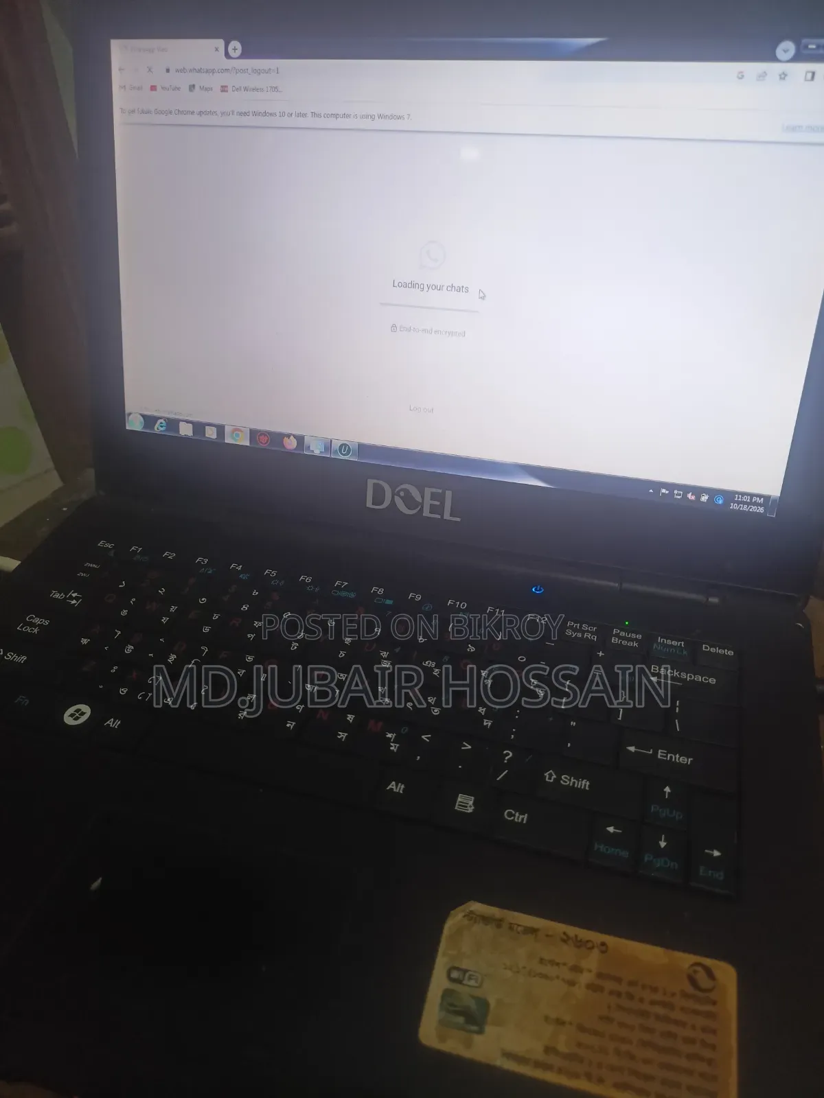 Laptop 2GB Intel Atom HDD 500GB