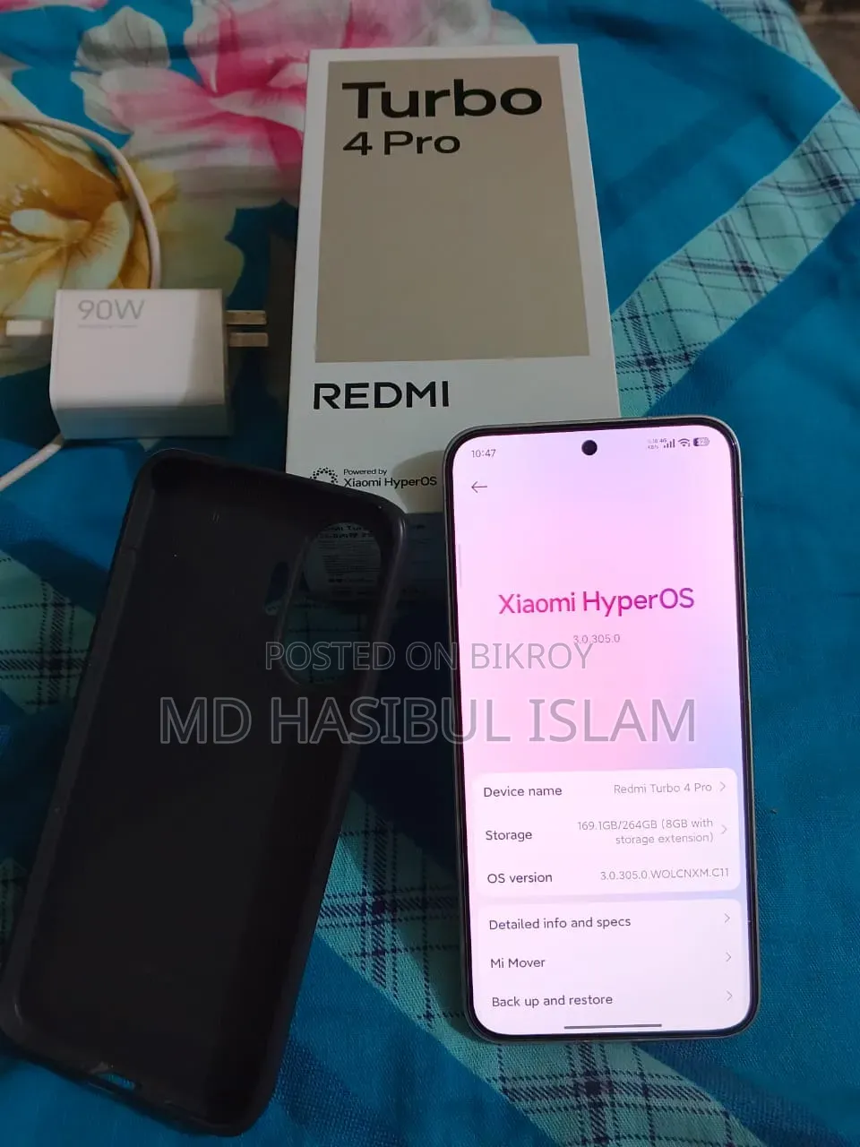 Xiaomi Redmi Turbo 4 Pro 256 GB White
