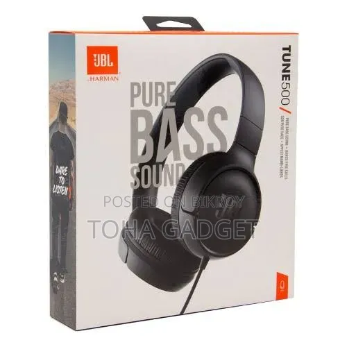 JBL Tune 500 Black Headphone
