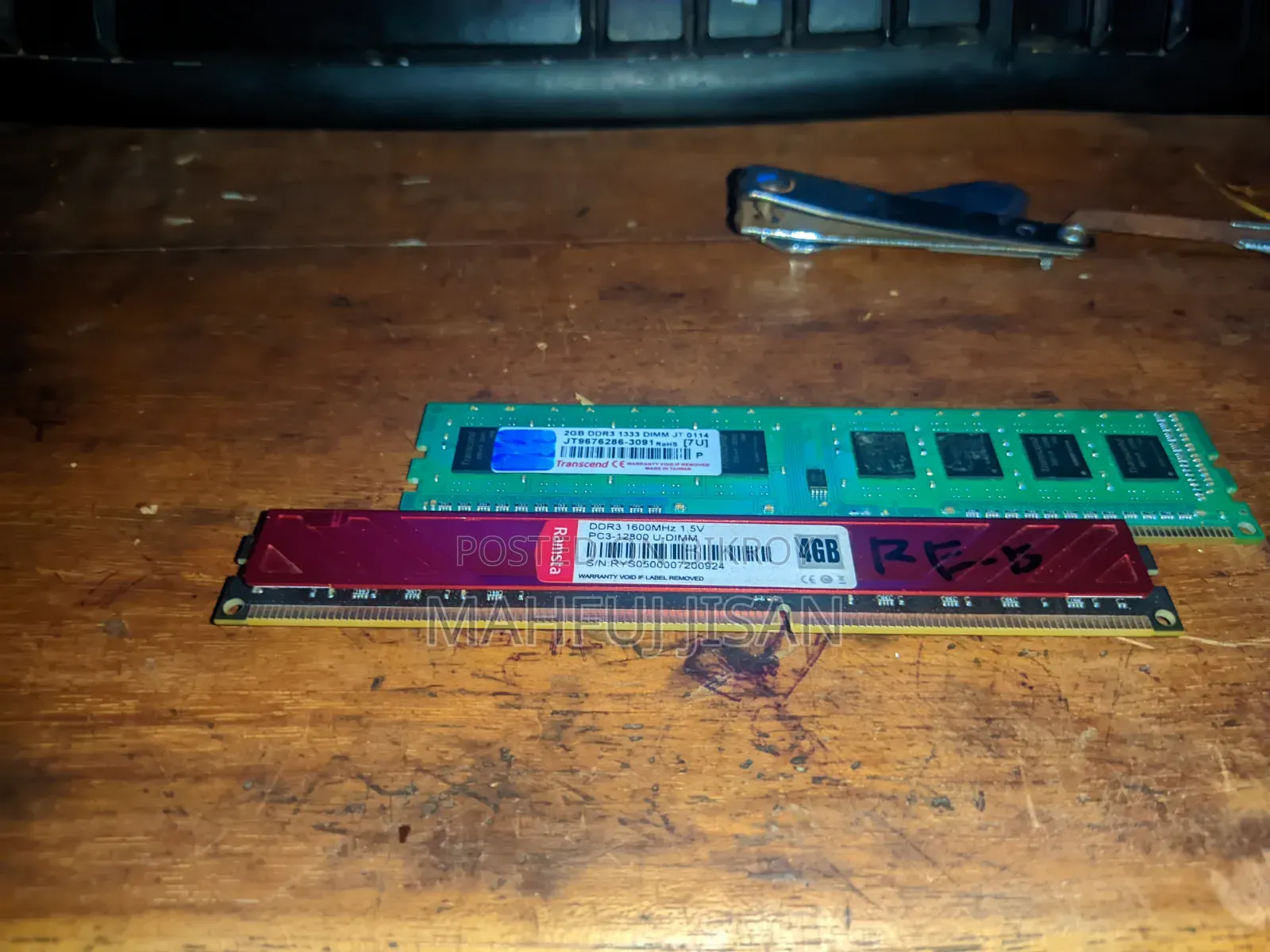 DDR 3 Ram 4gb Stick and 2 Gb Stick
