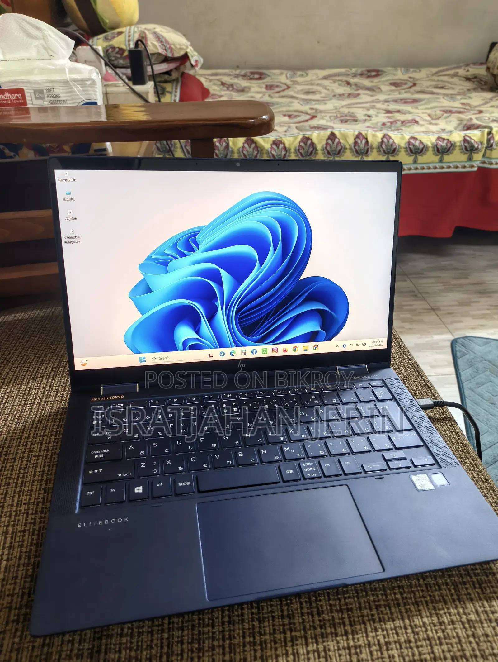 Laptop HP Elite Dragonfly x360 8th Gen 8GB Intel Core i5 SSD 256GB