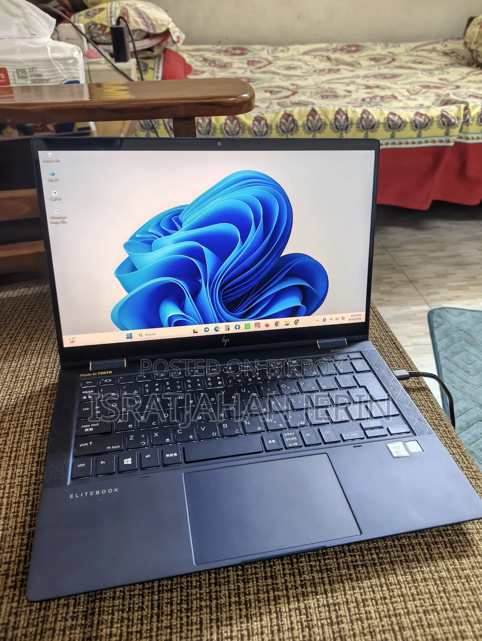 Laptop HP Elite Dragonfly x360 8th Gen 8GB Intel Core i5 SSD 256GB