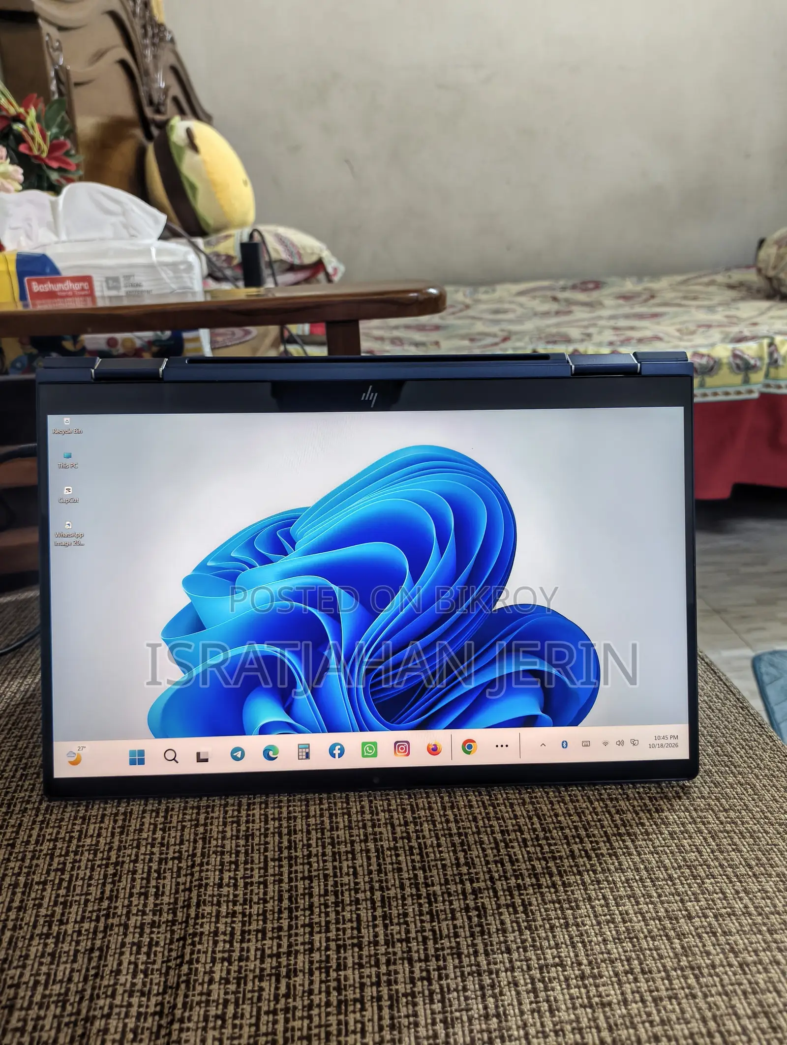 Laptop HP Elite Dragonfly x360 8th Gen 8GB Intel Core i5 SSD 256GB