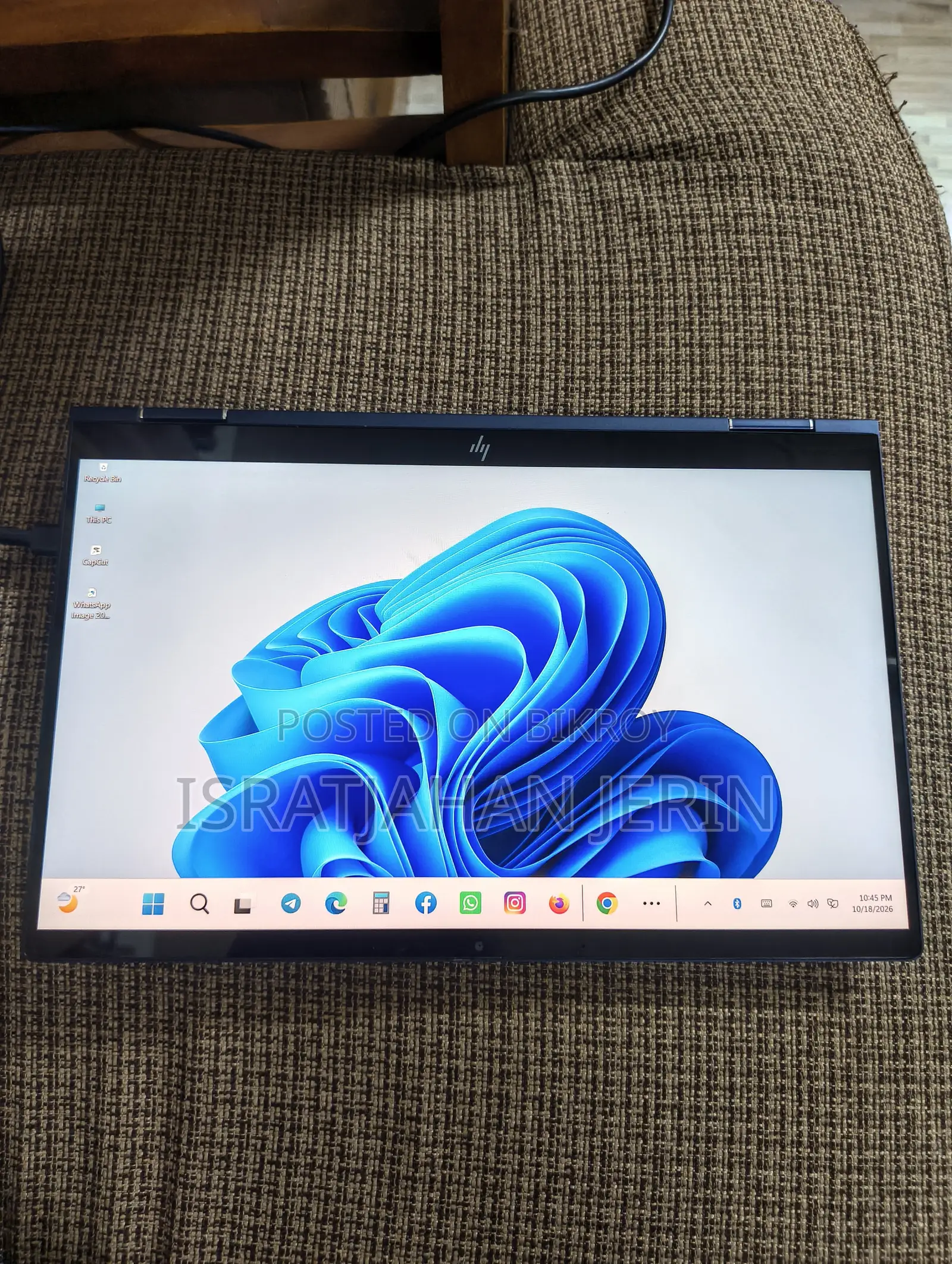 Laptop HP Elite Dragonfly x360 8th Gen 8GB Intel Core i5 SSD 256GB