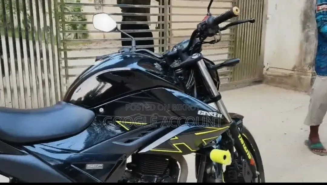 Suzuki Gixxer 2024 Black
