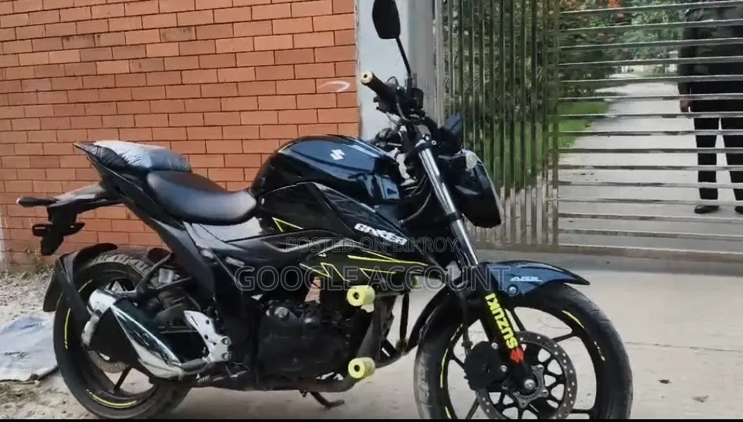 Suzuki Gixxer 2024 Black