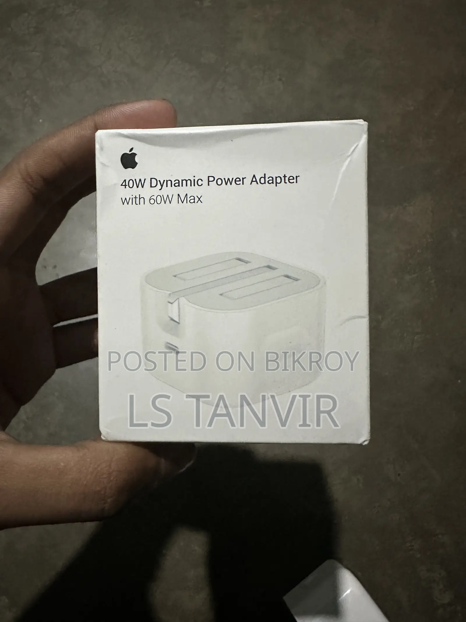 অ্যাপল ৪০ডব্লিউ চার্জার ৬০ডব্লিউ সর্বোচ্চ