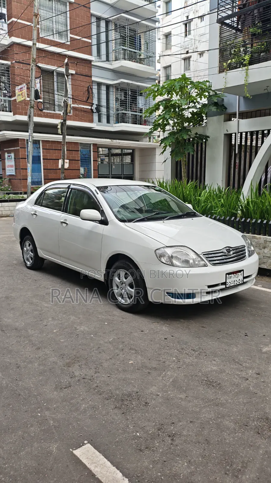 টয়োটা করোল্লা সেডান ২০০৩ হোয়াইট