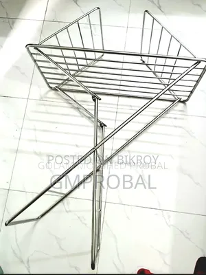 Clothes Drying Rack Foldable Stainless Steel (Space-Saving) for Sale!
