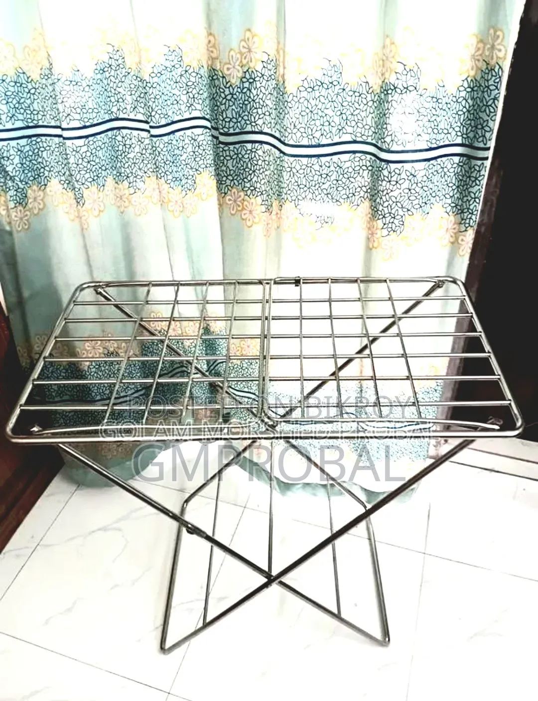 Clothes Drying Rack Foldable Stainless Steel (Space-Saving) for Sale!