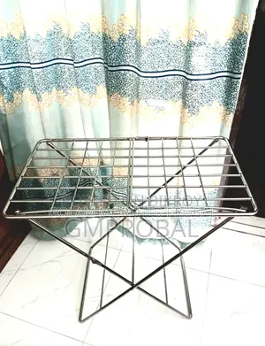 Clothes Drying Rack Foldable Stainless Steel (Space-Saving) for Sale!