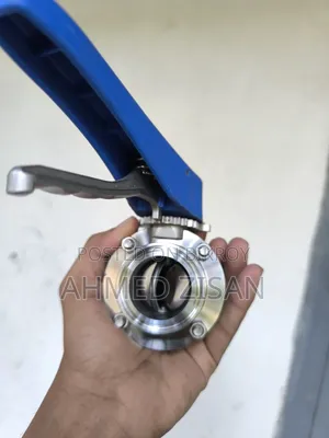 স্টেইনলেস স্টিল স্যানিটারি বাটারফ্লাই ভালভ (২ পিস উপলব্ধ)