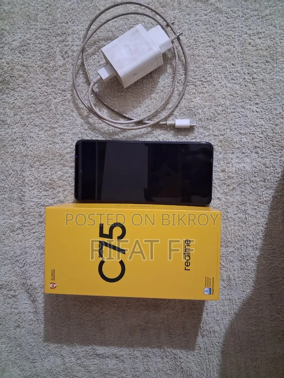 Realme C75 128 GB Black