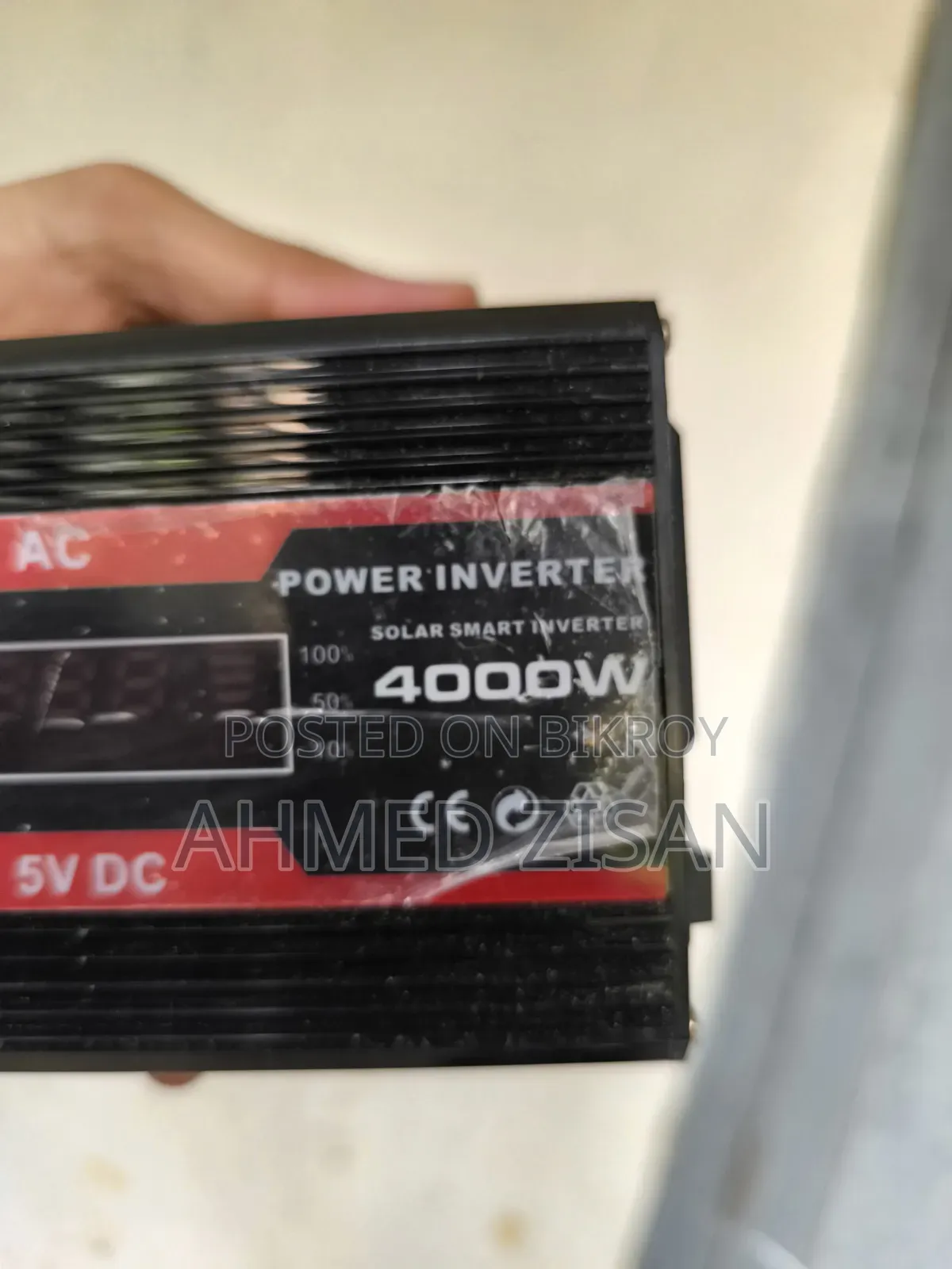 Emergency Sale: 4000W Solar Smart Power Inverter (CMZ-4000)