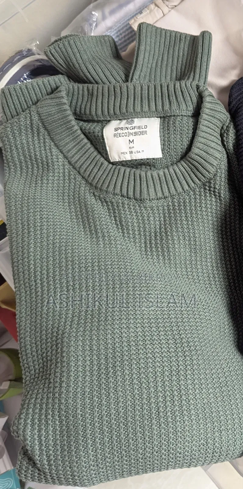 Springfield Crew Neck Sweater/Neatwear