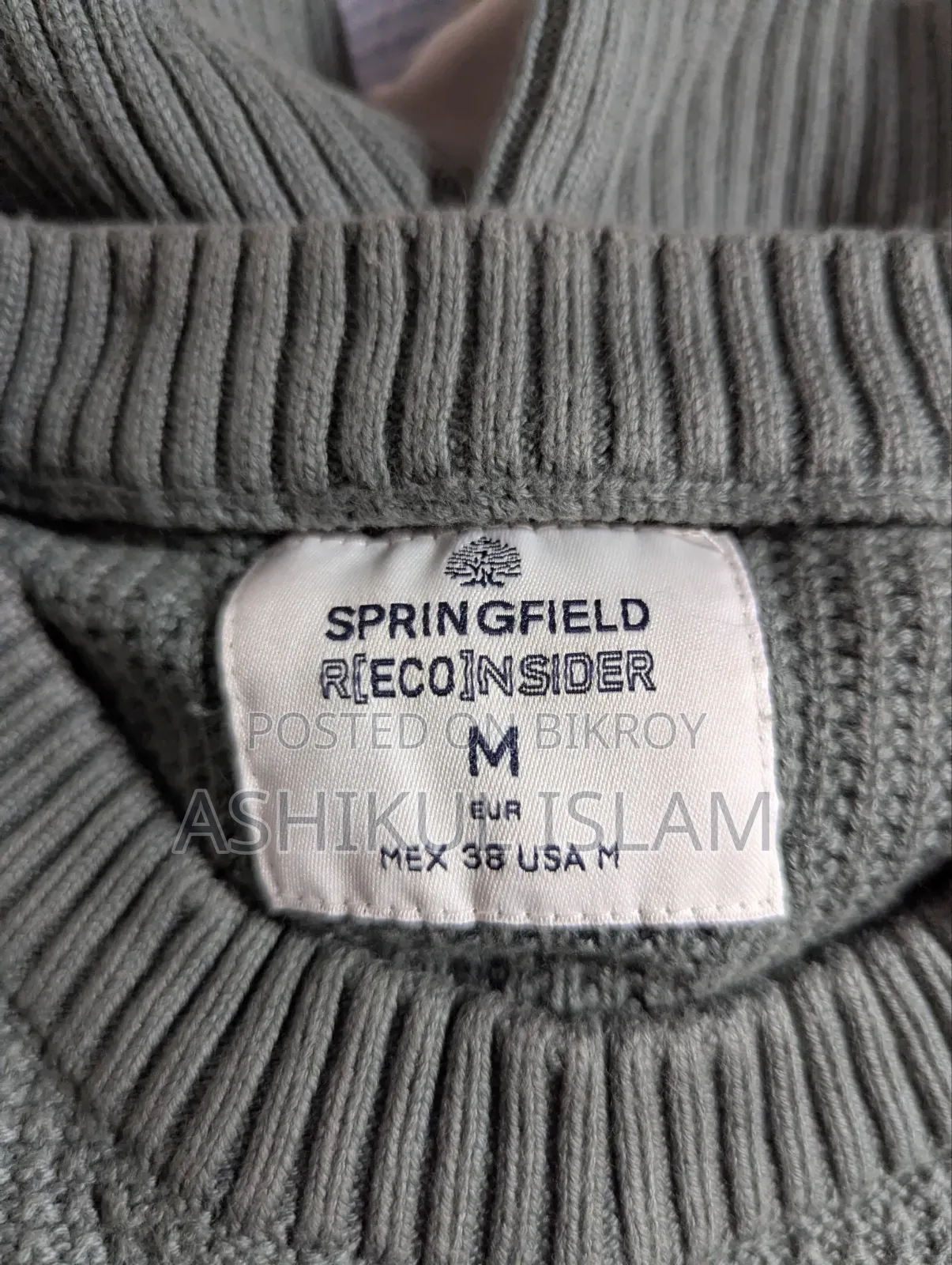 Springfield Crew Neck Sweater/Neatwear