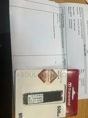 Desktop Computer 256GB SSD 500GB