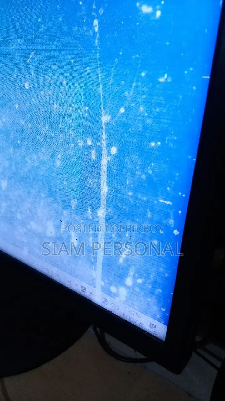 A completely good monitor will be sold