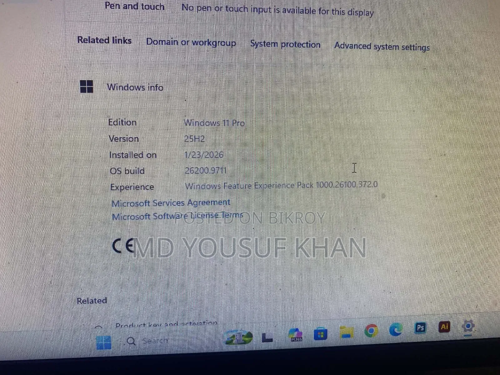 Desktop Computer 8GB Intel Core i3 SSD 128GB