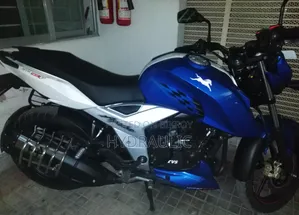 টিভিএস আপাচে আরটিআর ১৬০ ৪ভি ২০১৯ ব্লু