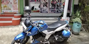 TVS Apache RTR 160 4V 2019 Blue
