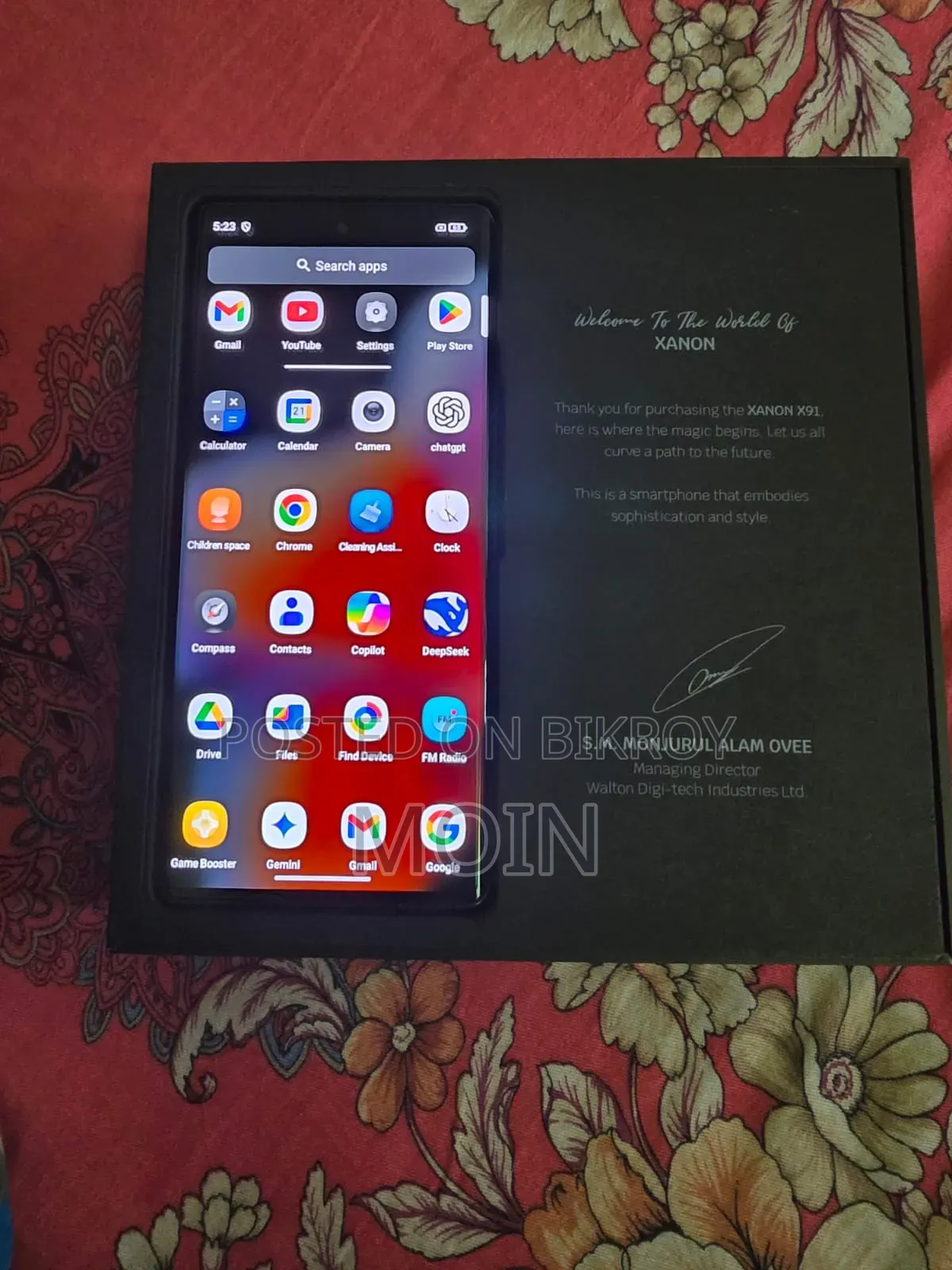 New Walton XANON X91 256 GB Blue