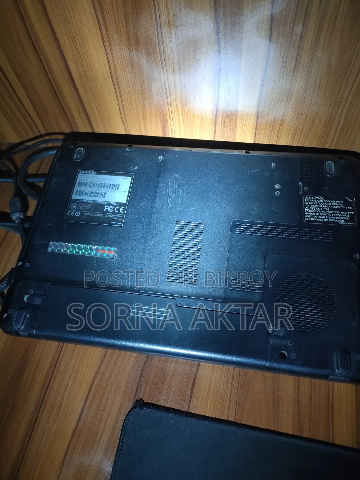 Laptop Toshiba Satellite A500 4GB Intel Core i3 SSD 128GB
