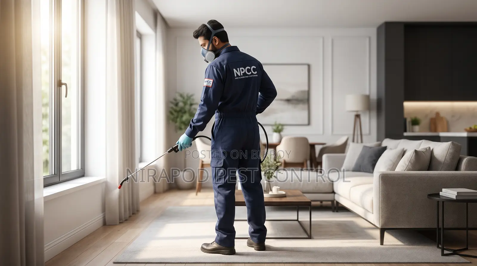 Nirapod Pest Control- Guaranteed Solution for Bedbugs, Cockroaches, and Termites!