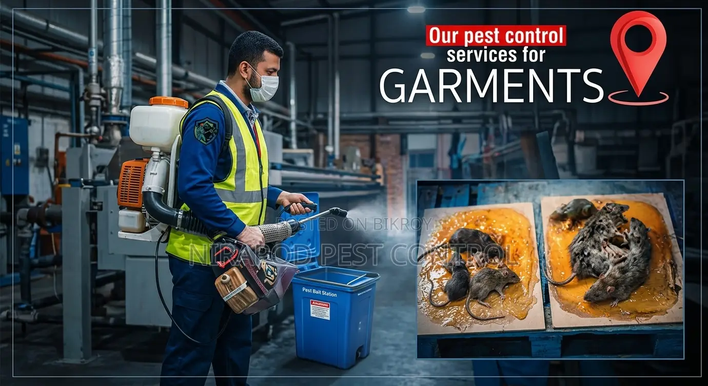 Nirapod Pest Control- Guaranteed Solution for Bedbugs, Cockroaches, and Termites!