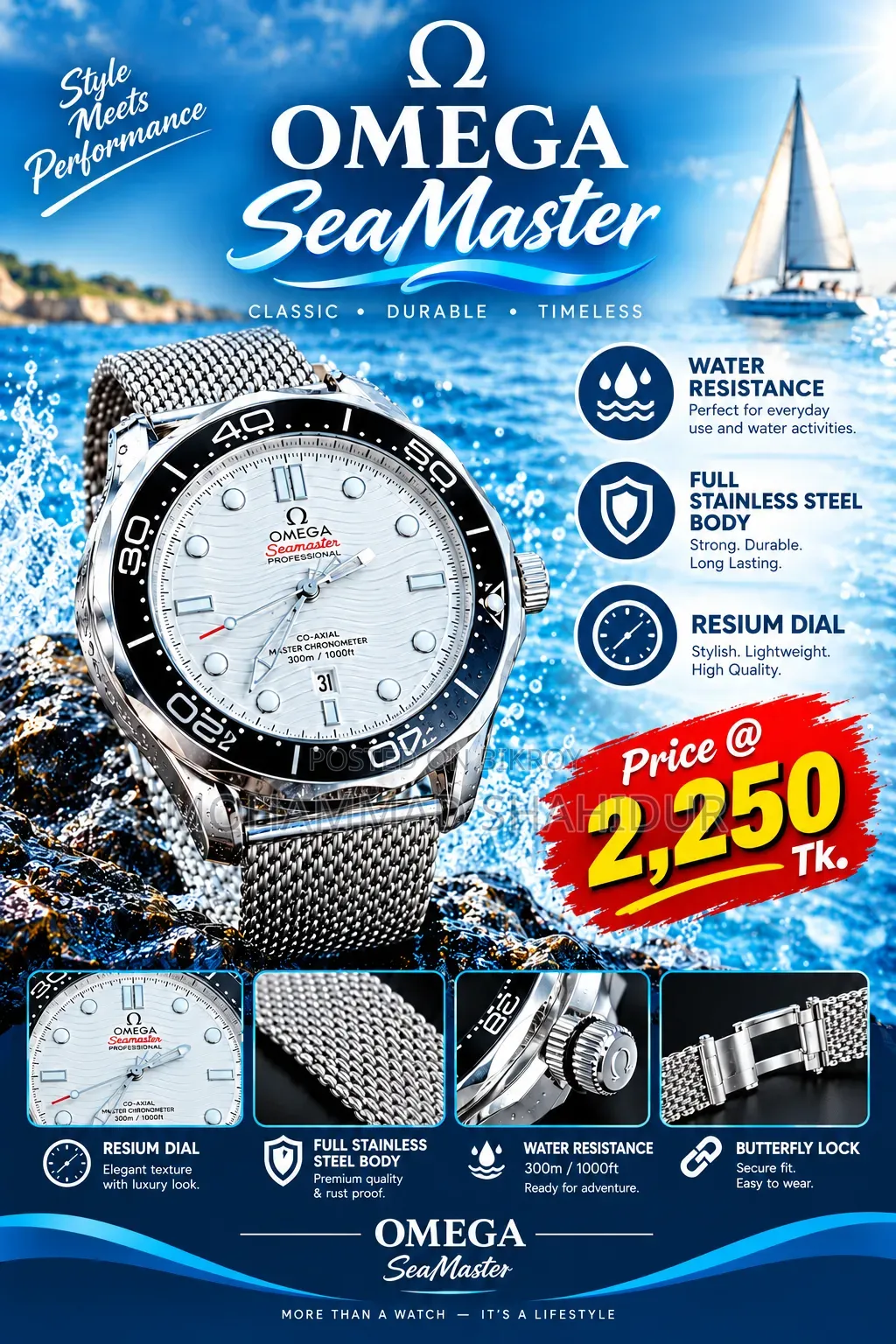 OMEGA SeaMaster Men's Watch