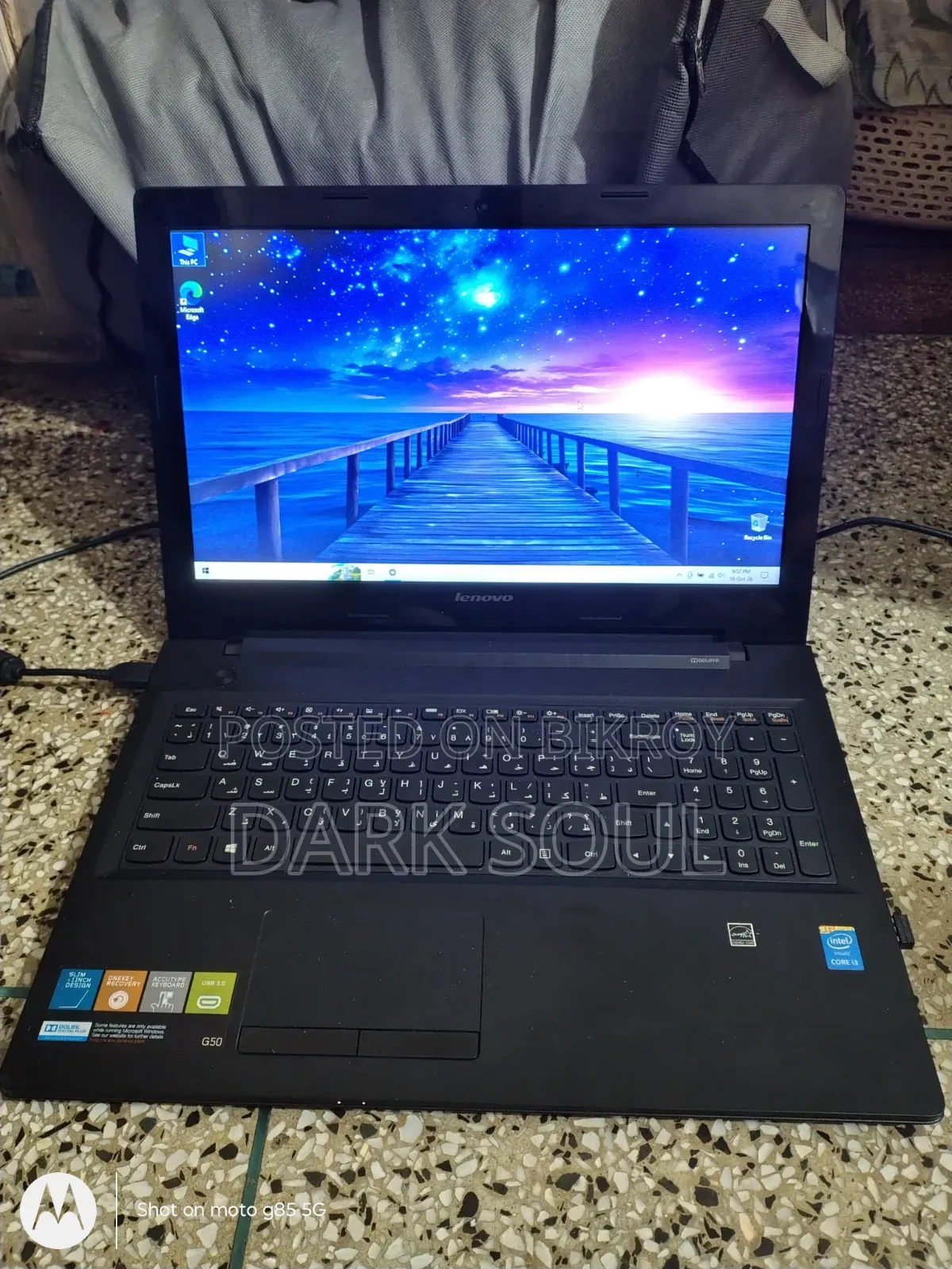 Laptop Lenovo G50-70 8GB Intel Core i3 HDD 500GB