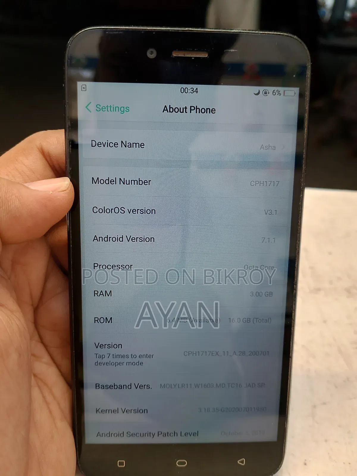 Oppo 16 GB Black