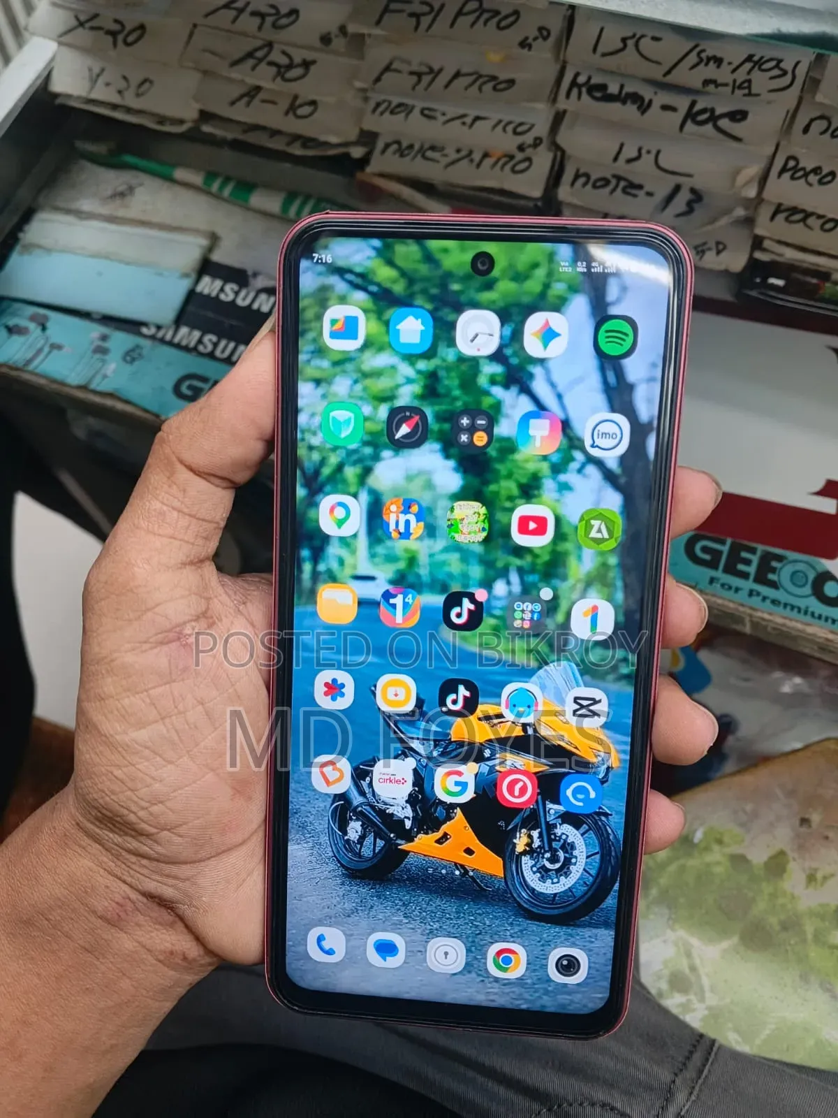 Vivo Y21d 128 GB Red
