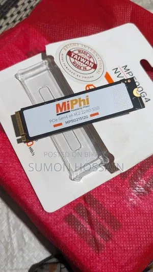 MiPhi 512GB NVMe SSD (MP500G4) – Brand New Condition