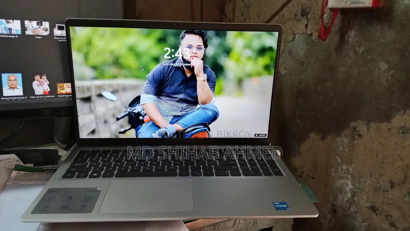 Dell Inspiron 15 Laptop 8GB Intel Core i3 512GB SSD