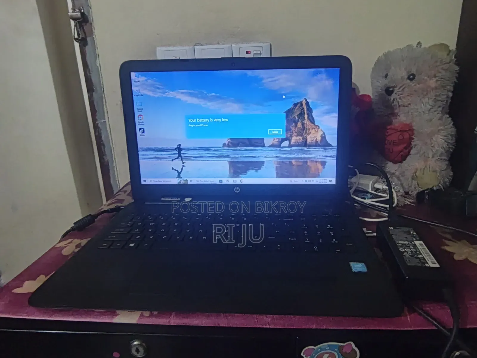 HP 15 Laptop 4GB RAM 500GB SSD