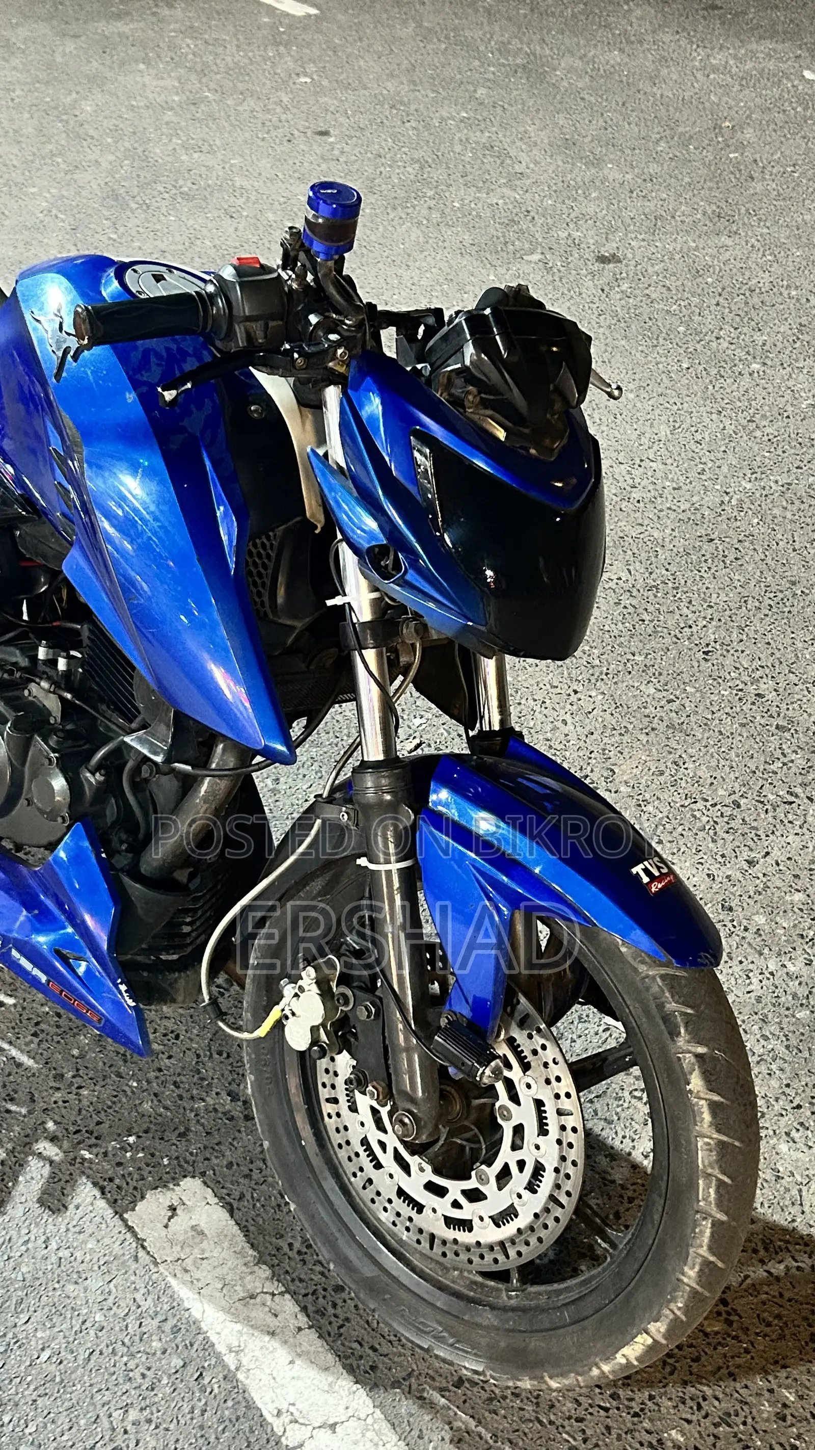 TVS Apache 160 4V 2019 Blue