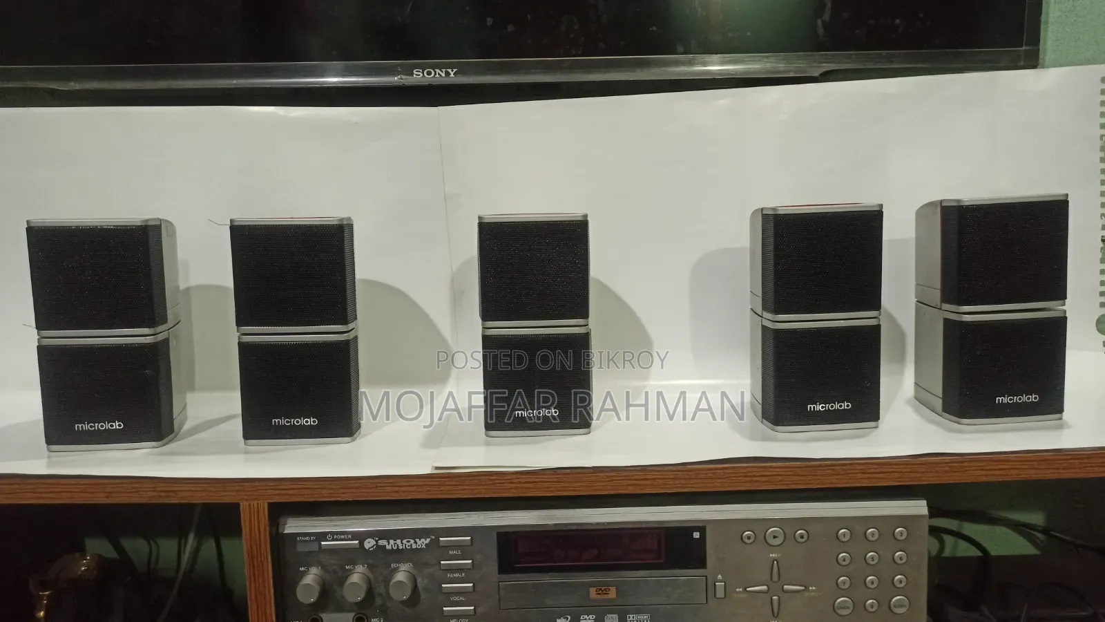 Microlab Satellite Speaker মাইক্রোল্যাব স্যাটেলাইট স্পিকার