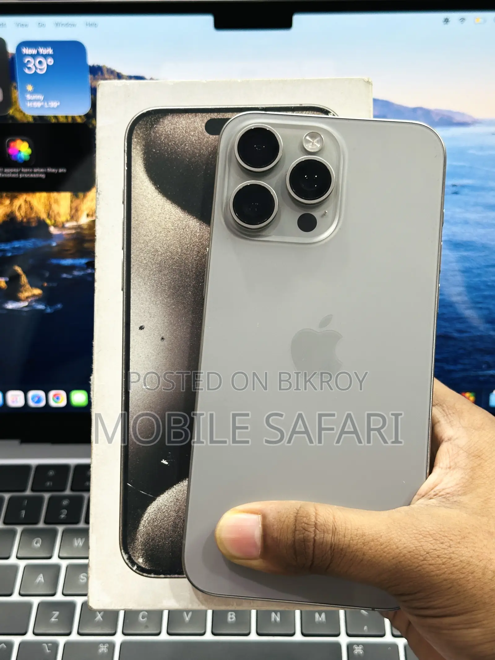 Apple iPhone 15 Pro Max 256 GB Silver