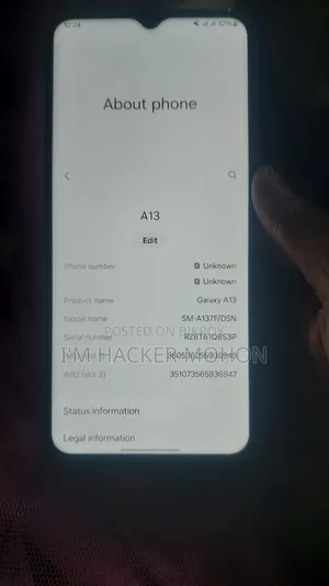Samsung Galaxy A13 64 GB White