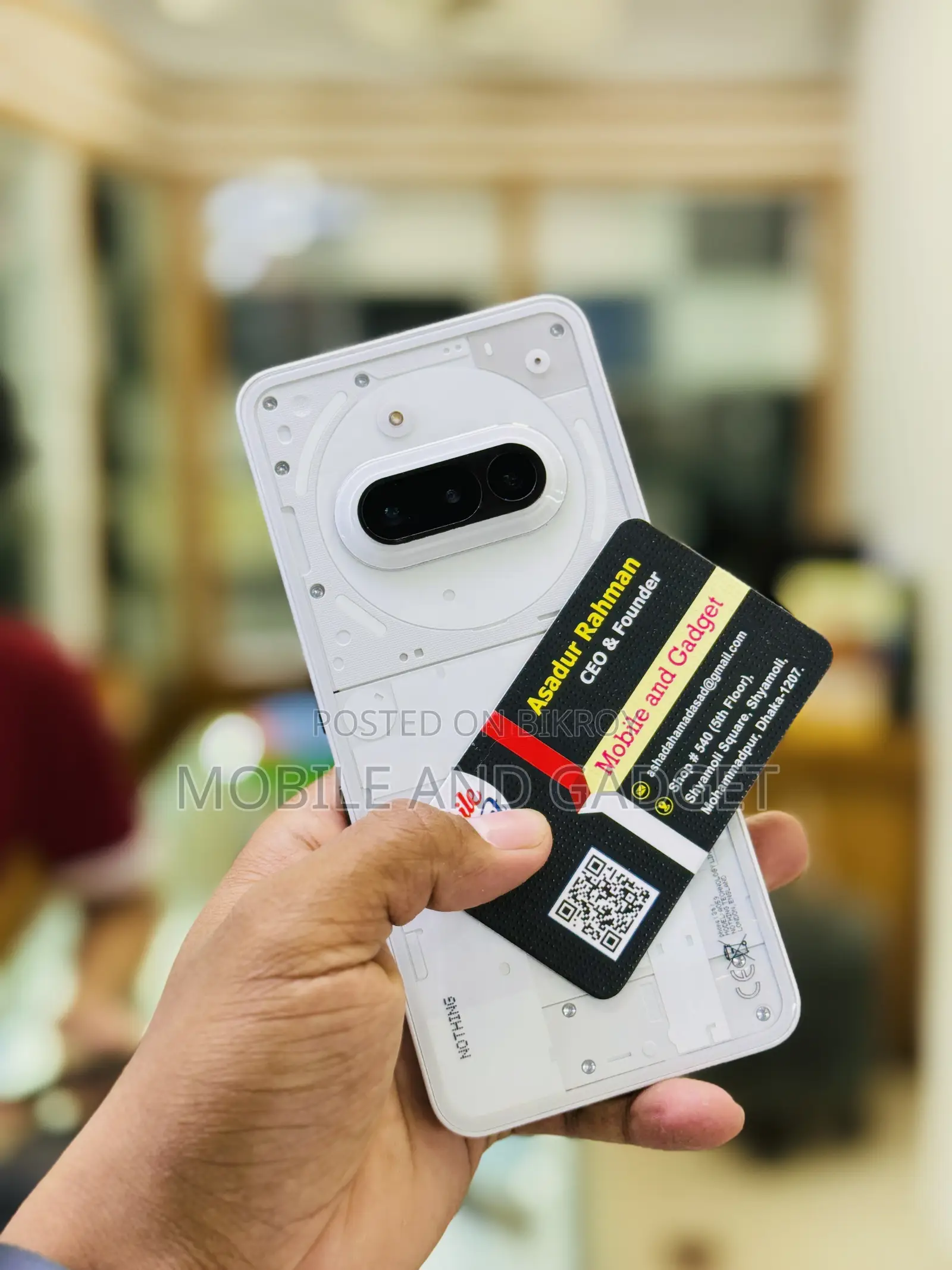 Nothing Phone 3a 128 GB White