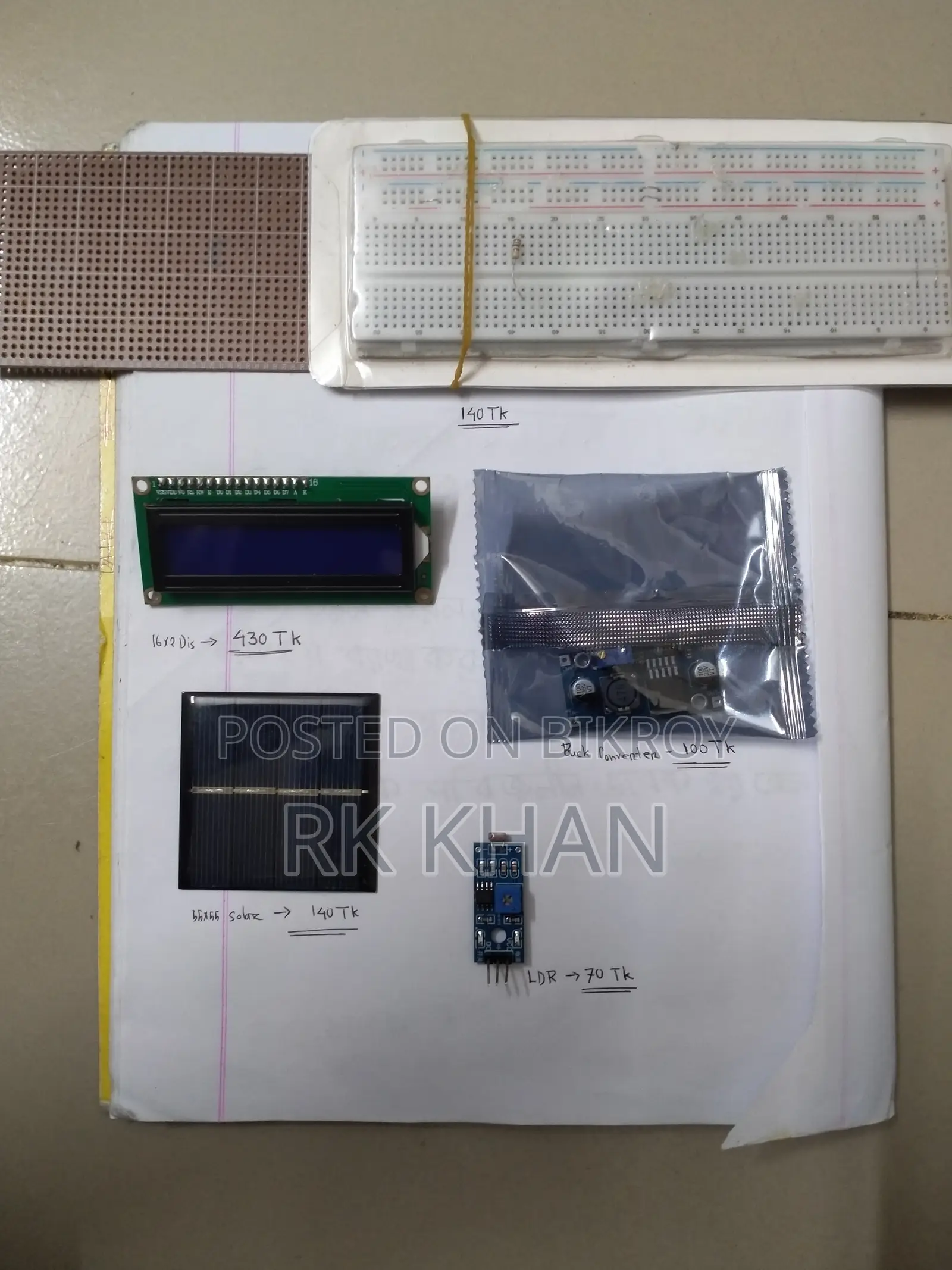 Arduino and Electronic Components