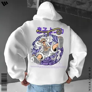 Stylish Anime Graphic Black Hoodie | Premium Winter Collection